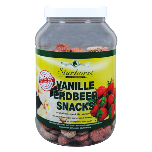 LECKERLI VANILLE-ERDBEER SNACKS